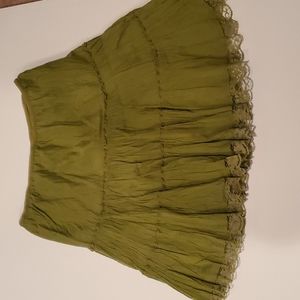 Tease | lace trim skirt